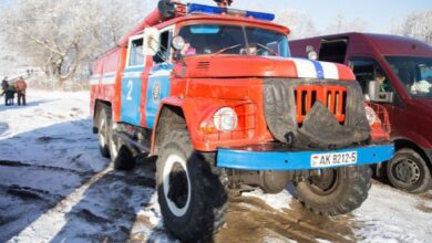 В Калинковичском районе столкнулись легковушка и грузовик с бензином