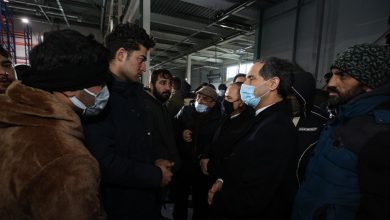 2 декабря 2021 года транспортно-логистический центр у пункта пропуска "Брузги", где находится временный пункт размещения беженцев, посетили представители МИД Ирана