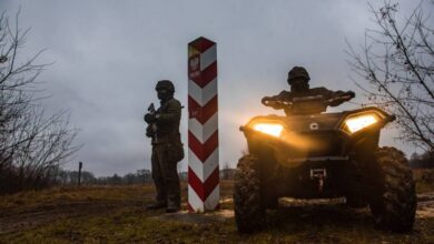 граница Польши, польские военные