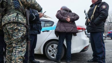 Задержанный мародёр