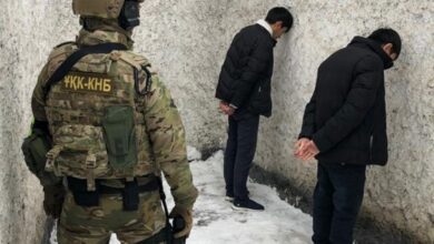 Военный КНБ и задержанные