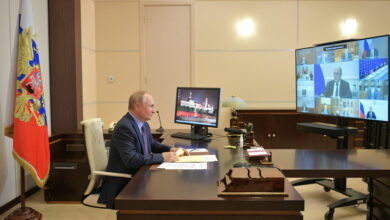 Путин на совещании с кабмином