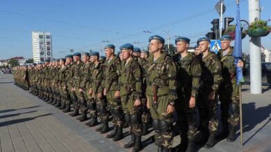Десантники Витебска на пллощади