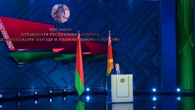Александр Лукашенко 28 января 2022 года обратился с посланием к белорусскому народу и Национальному собранию