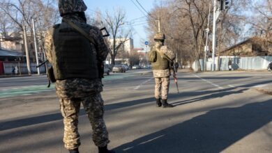 Казахстан, военные