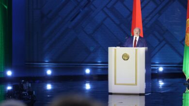 Александр Лукашенко 28 января 2022 года обратился с посланием к белорусскому народу и Национальному собранию