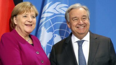 Меркель отказалась от работы в ООН 1