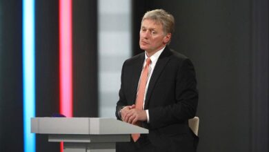 Песков заявил о высокой напряженности на границе России и Украины