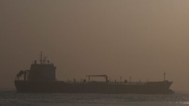 В Черном море на борту танкера произошел пожар