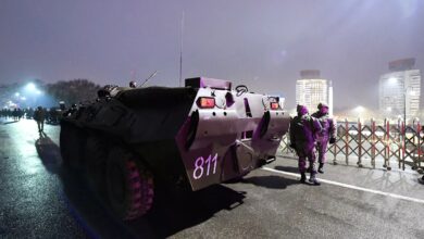 Полиция Алматы сообщила о ликвидации десятков участников беспорядков