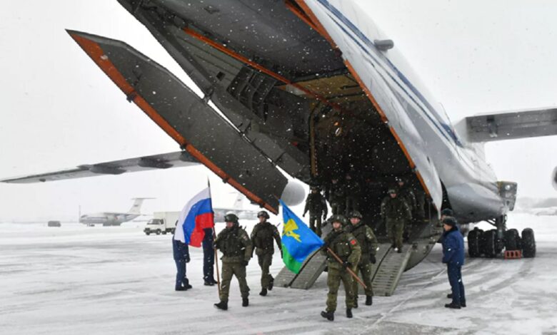 Самолеты с российскими миротворцами прибыли на военный аэродром «Чкаловский»