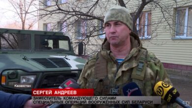 Андреев опроверг информацию об обстреле колонны с белорусскими миротворцами