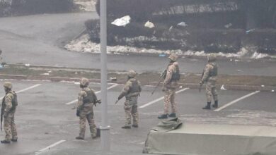 беспорядки в Казахстане, казахстанские военные