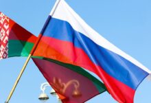 флаги Беларуси и России, Союзное государство