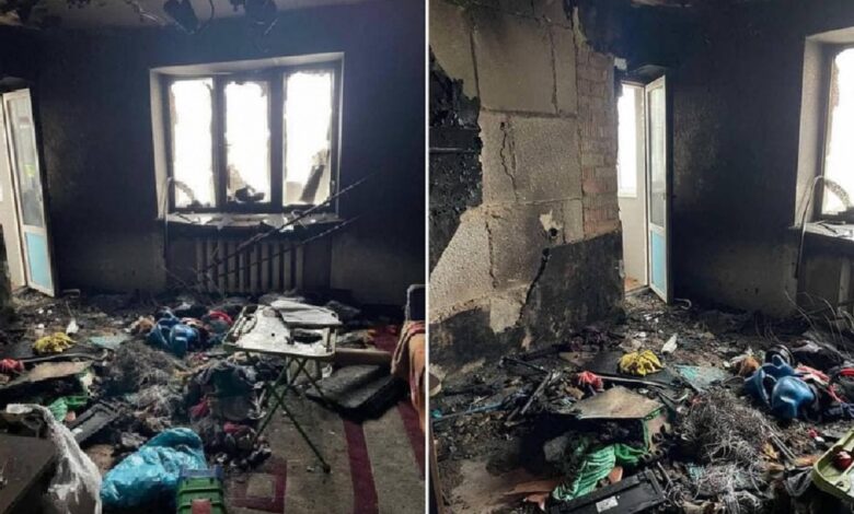 В Могилёве трёхлетний ребёнок игрался с зажигалкой и оставил семью без квартиры 1