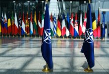 страны НАТО, флаги НАТО
