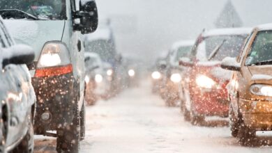 ГАИ предупреждает об ухудшении погоды и призывает не мешать работе снегоуборочной техники 5