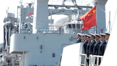 Корабль Китая и его команда