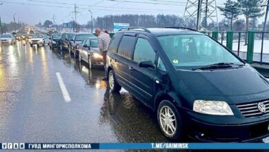 На МКАД произошла масштабная авария с десятью автомобилями