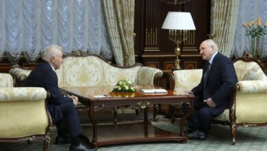 Александр Лукашенко 14 февраля 2022 года встретился с известным политическим и государственным деятелем Украины Александром Морозом