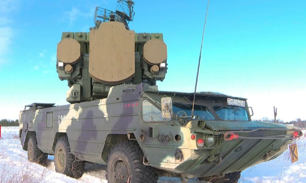 ЗРК «Оса» задействовали в ходе проверки сил реагирования Союзного государства в Беларуси