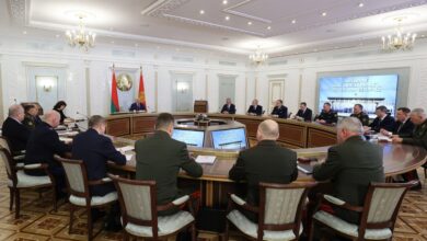 Александр Лукашенко 8 февраля 2022 года провел заседание Совета Безопасности