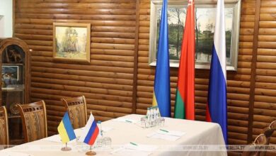 Украинская делегация прилетела в Беловежскую пущу на переговоры с Россией
