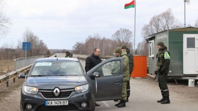 в Беларусь прибывают граждане Украины, белорусские пограничники