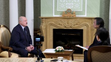 Александр Лукашенко 17 марта 2022 года дал интервью японскому телеканалу TBS