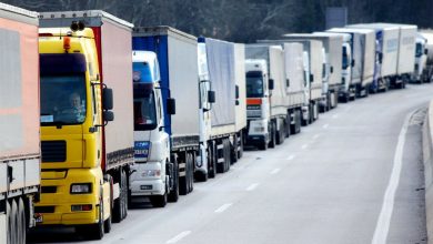 За выходные количество количество грузовиков на въезд в ЕС выросло на 50% 1