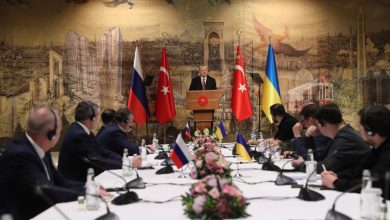 президент Турции Реджеп Тайип Эрдоган обратился к участникам делегаций России и Украины, которые 29 марта начали переговоры в Стамбуле