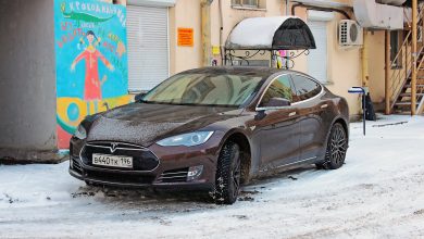 Тесла, автомобиль, электрокар