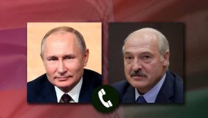 Лукашенко и Путин провели телефонный разговор