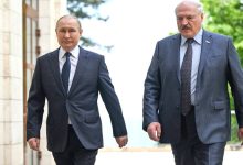 А. Лукашенко и В. Путин