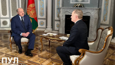 Президент Лукашенко дает интервью одному из крупнейших международных агентств 1