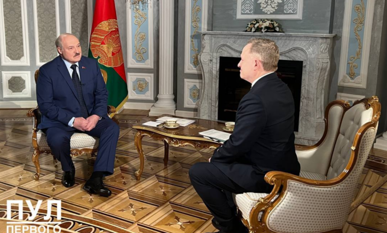 Президент Лукашенко дает интервью одному из крупнейших международных агентств 1