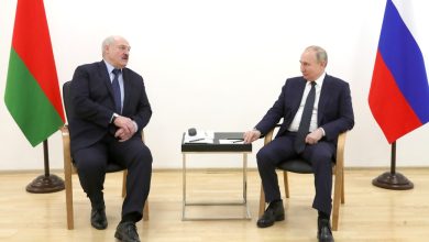 Александр Лукашенко и Владимир Путин