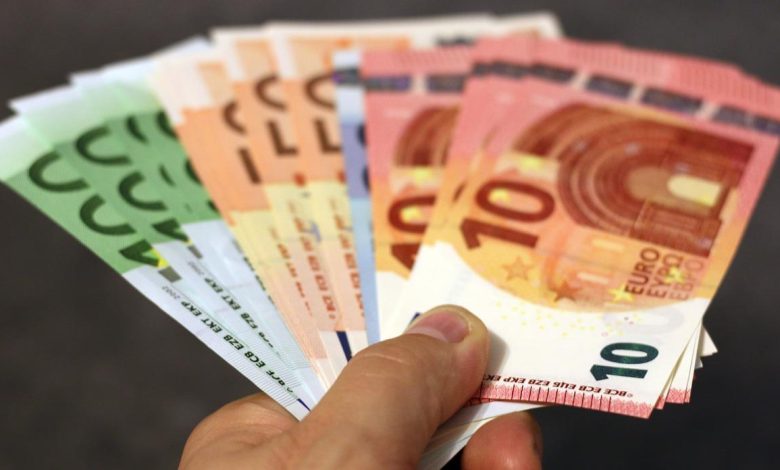 евро, денежные банкноты