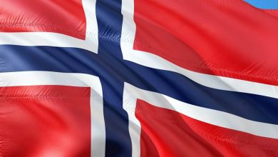 знамя Норвегии