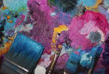 кисти и краски