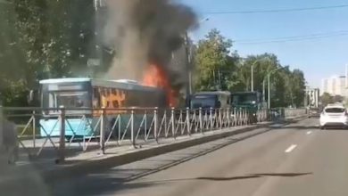 автобус, МАЗ, авария