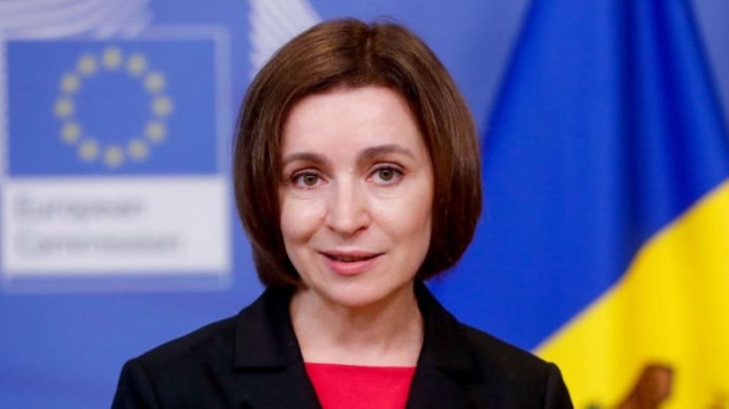 Майя Санду, президент Молдовы