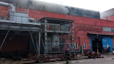 Пожар в цеху МТЗ