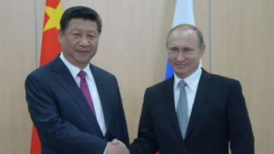 Си Цзиньпин и Владимир Путин, КНР и Россия