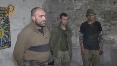 Группа украинских военных сдалась в плен