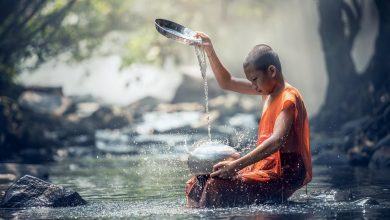 тайланд мальчик-монах