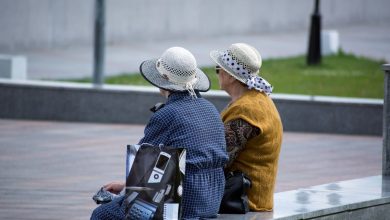 бабушки, пенсионерки, возраст, пенсия