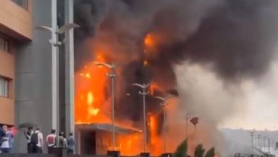 пожар, бизнес-центр, Москва