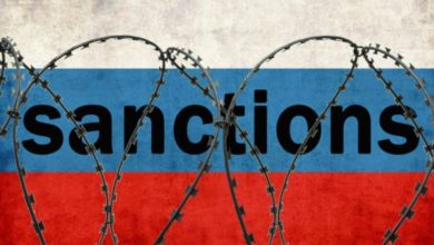 санкции, Россия