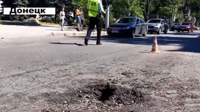 Донецк, взрыв, обстрел